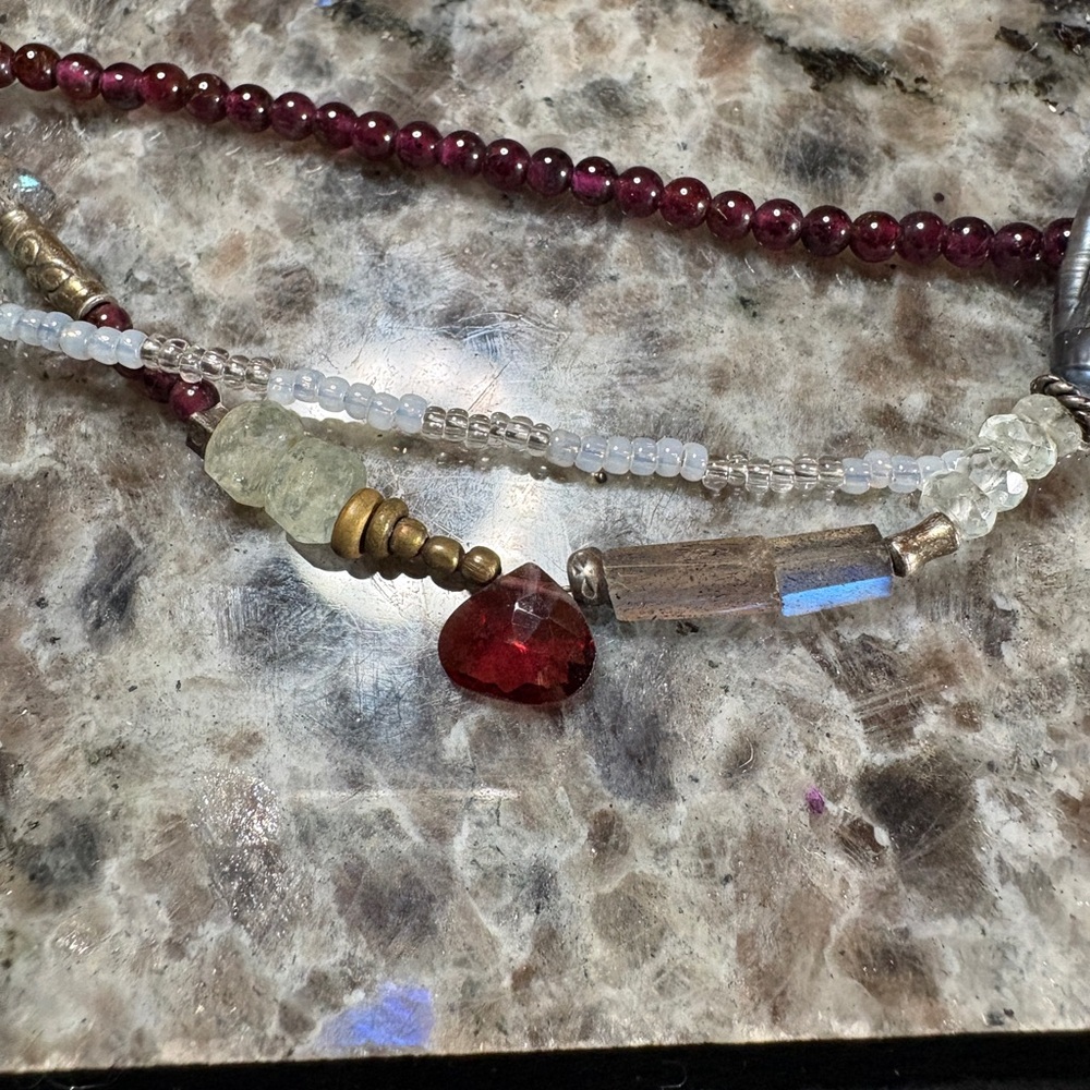 Authentic Sundance Multi-Strand Gemstone & Baroqu… - image 5